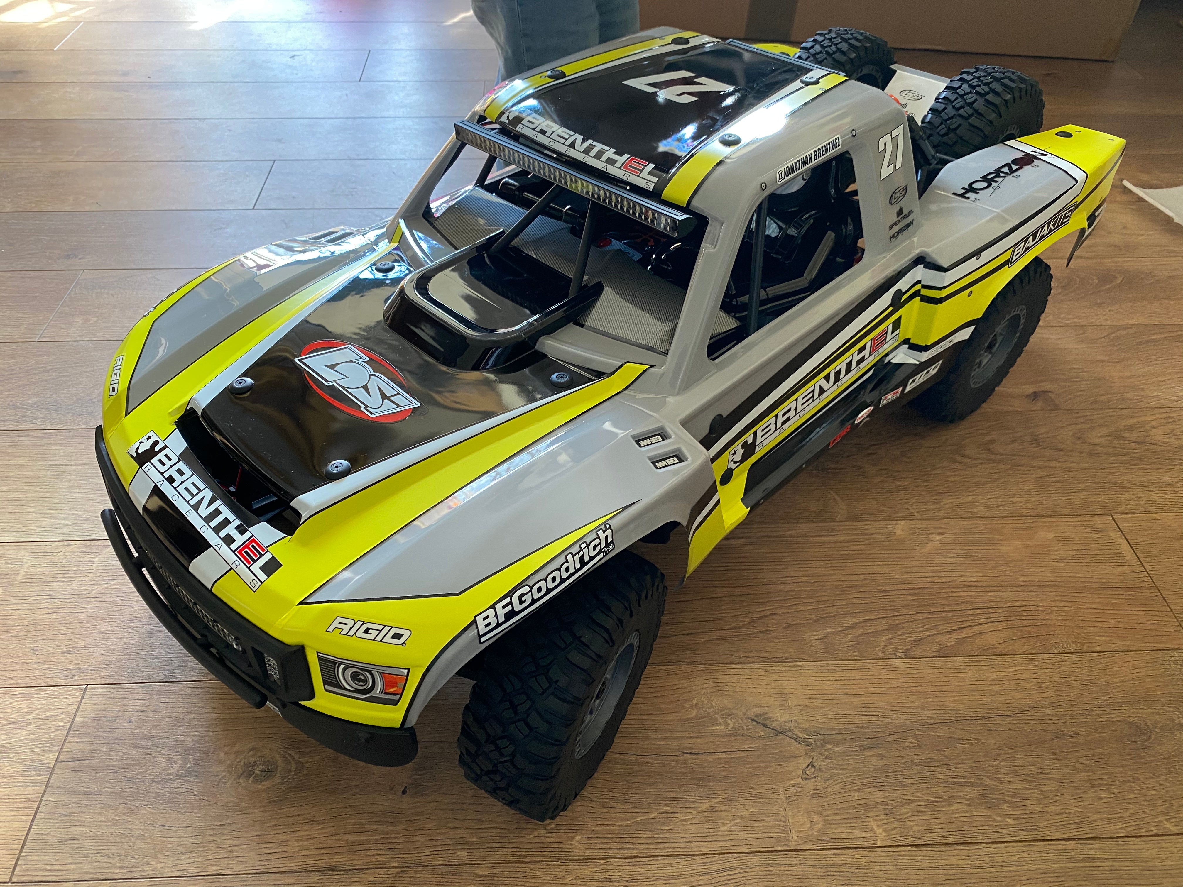 Losi Cab Section Clear Super Baja Rey LOS350002 Electric
