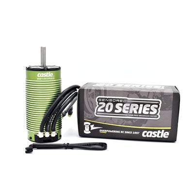 CASTLE 2028 SENSORED MOTOR - 800KV 6.5mm Bullets – Scorched Parts RC