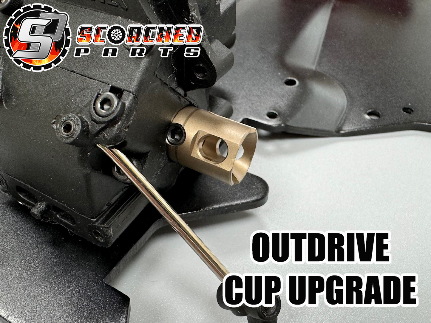 Outdrive shaft/cup upgrade - for Arrma 6s & 1/7th vehicles (Replaces Z-AR310439)