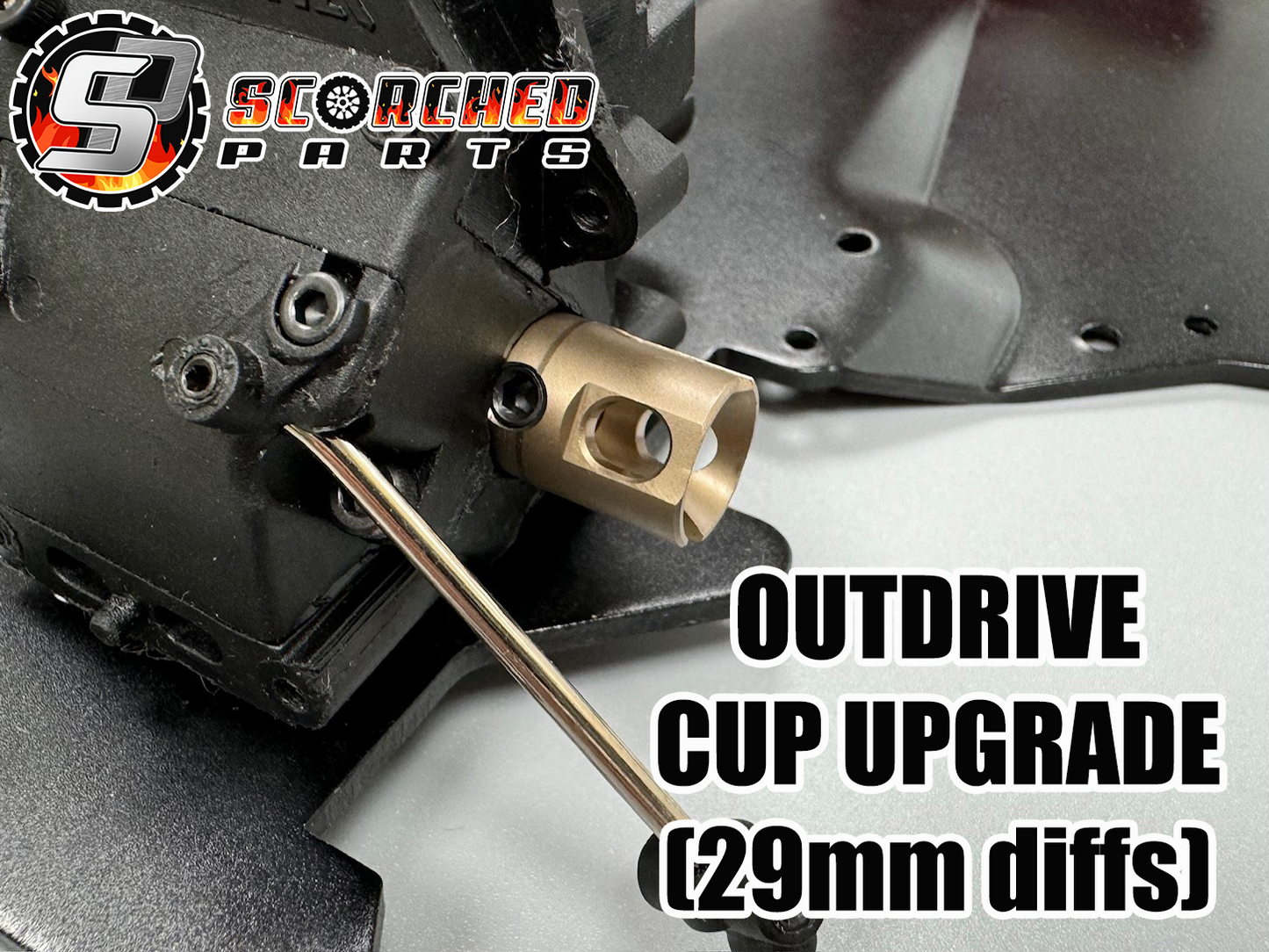 Outdrive shaft/cup upgrade - for Arrma 29mm diffs (Replaces ARA310981)