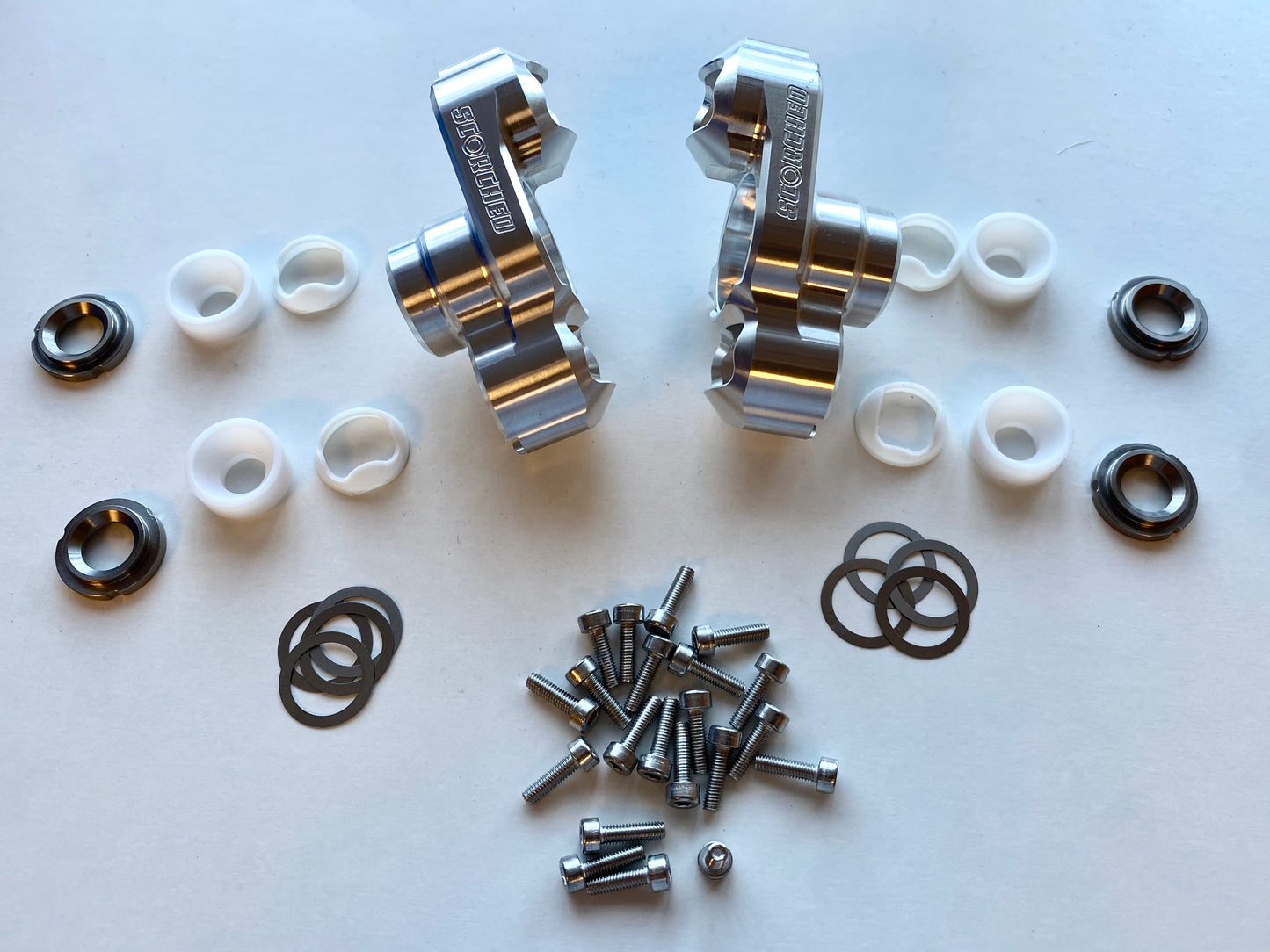 Steering Knuckle Front Hub Pair - for Arrma Kraton 6S, Outcast 6S, Big Rock 1/7