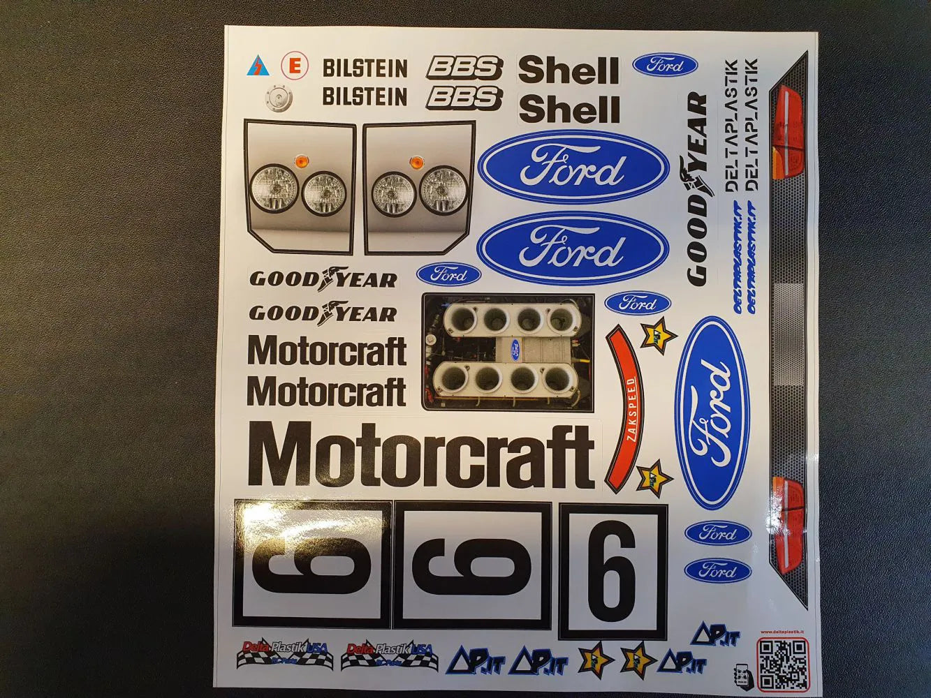Delta Plastik 1/7 8507-P - FORD C100 NEW TYPE!