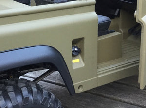 Land Rover Defender Recessed Fuel Filler Insert