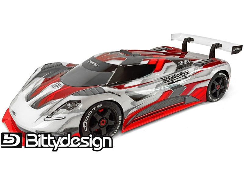 Bitty Design ARES-1 1/7 Clear Body - ARRMA Infraction/Limitless (1.5mm Thick) BD-GT7-AS1
