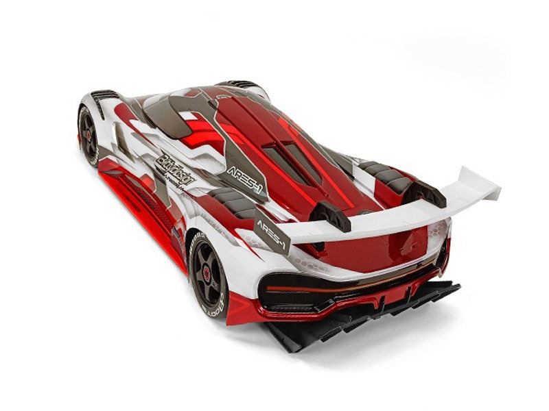 Bitty Design ARES-1 1/7 Clear Body - ARRMA Infraction/Limitless (1.5mm Thick) BD-GT7-AS1
