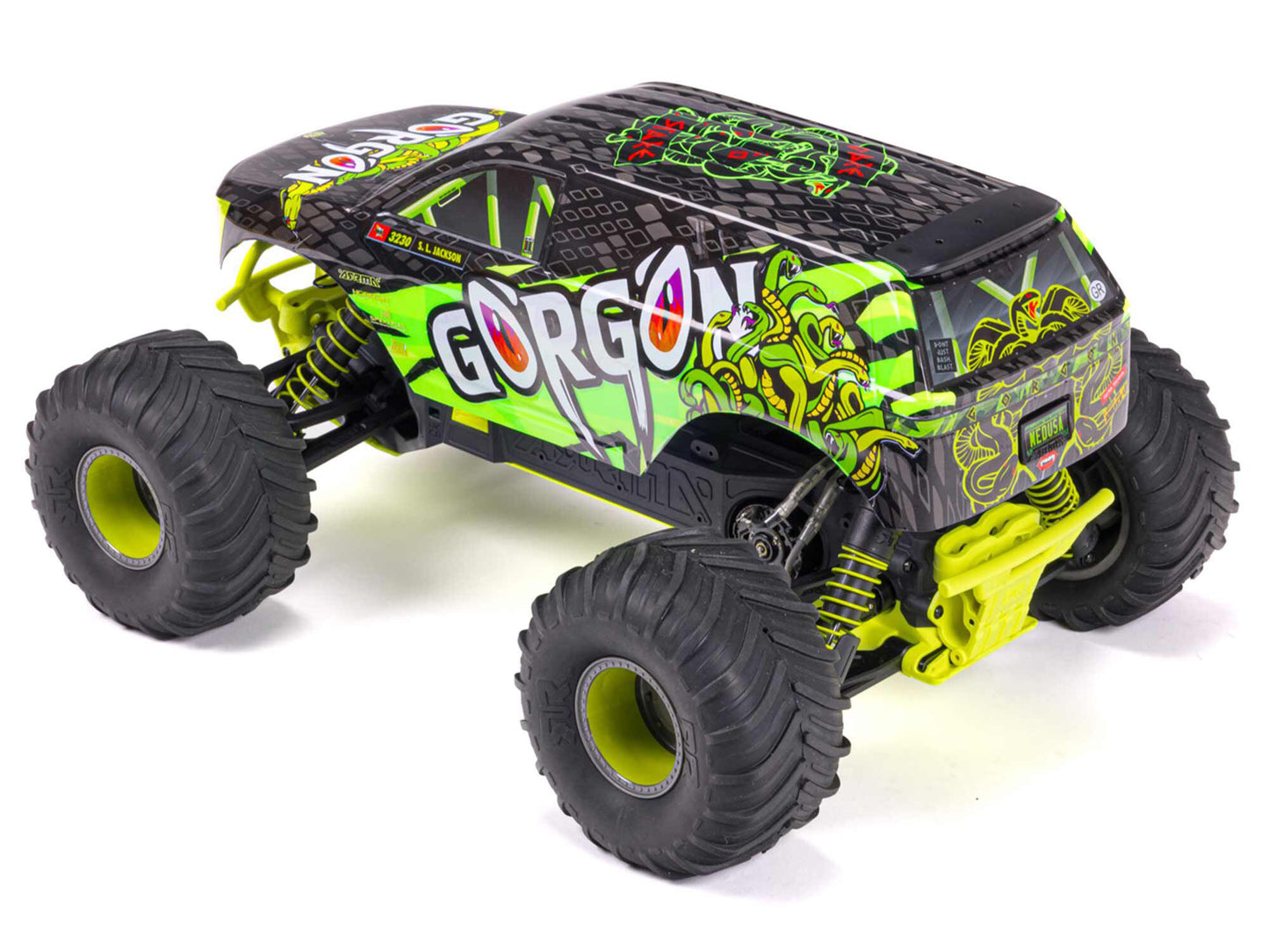 Arrma Gorgon 2wd MT 1/10 RTR w/8.4v Batt/USB Charger Yellow C-ARA3230ST1