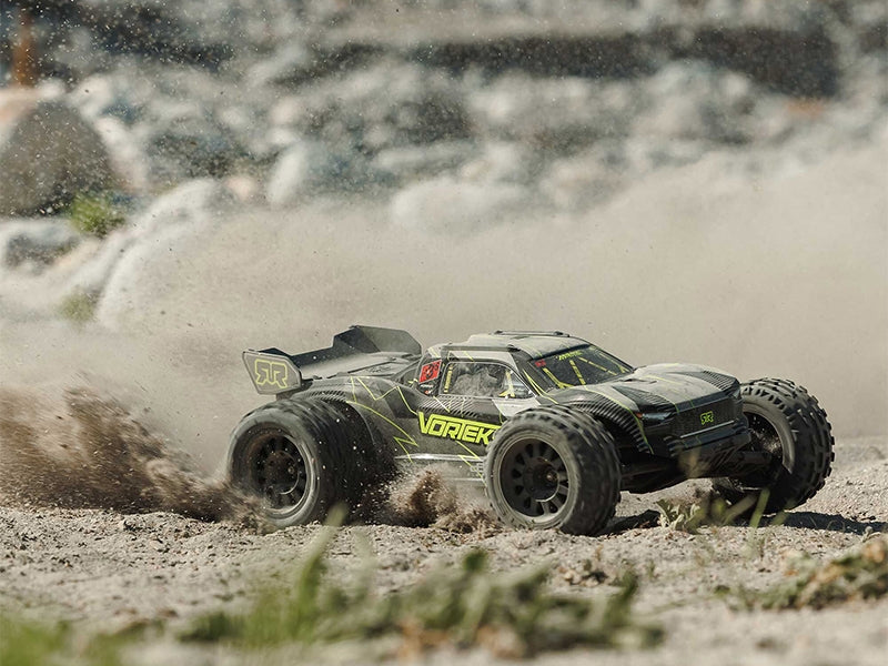 Arrma 1/10 VORTEKS 223S DSC 2WD RTR Brushless Stadium Truck, Yellow ARA3505T1