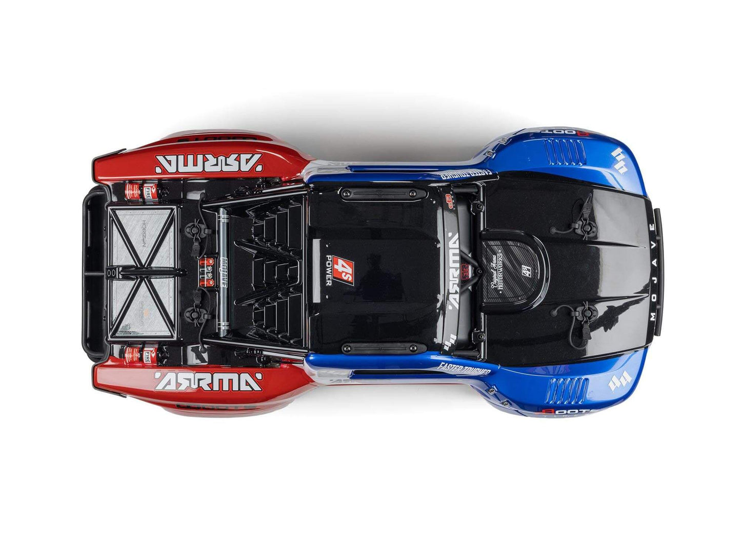 Arrma 1/8 MOJAVE 4X4 4S BLX Desert Truck RTR - Blue ARA4404T2