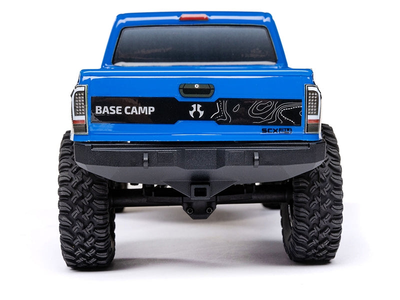 Axial 1/24 SCX24 Base Camp 4WD Rock Crawler RTR with Battery and Charger - Blue C-AXI-1219T2