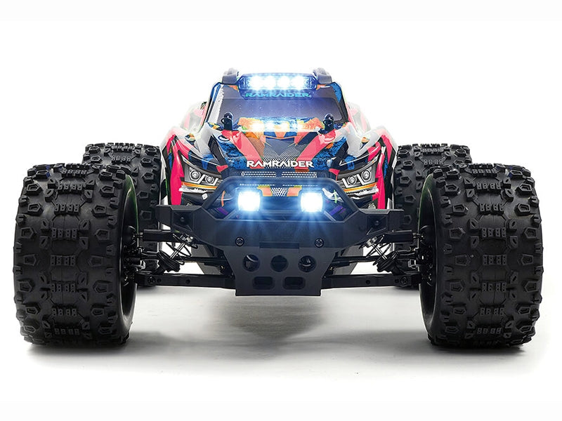 FTX Ramraider 1/10 Brushless Monster Truck RTR - Red/Blue FTX5497RB