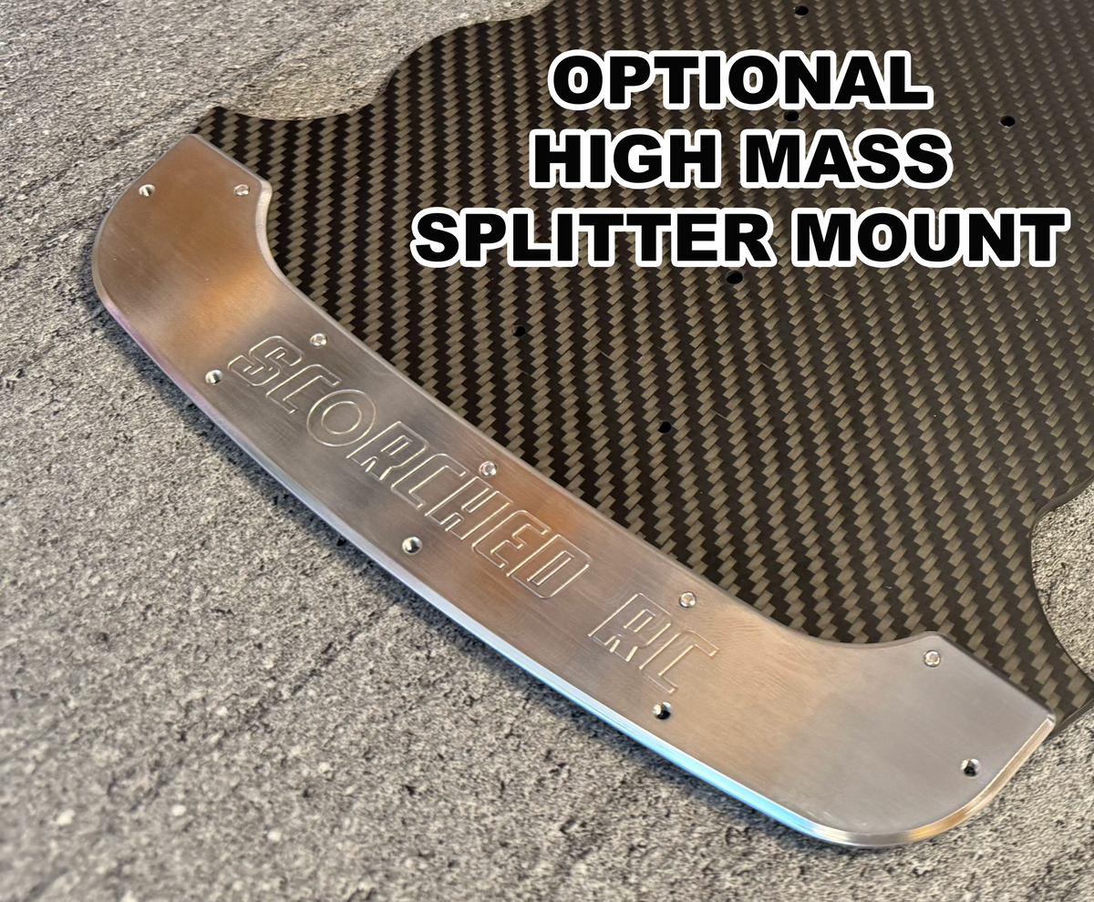 Carbon Fibre Chassis Full Length Kit 1/8th - for Hobao VTE2-8
