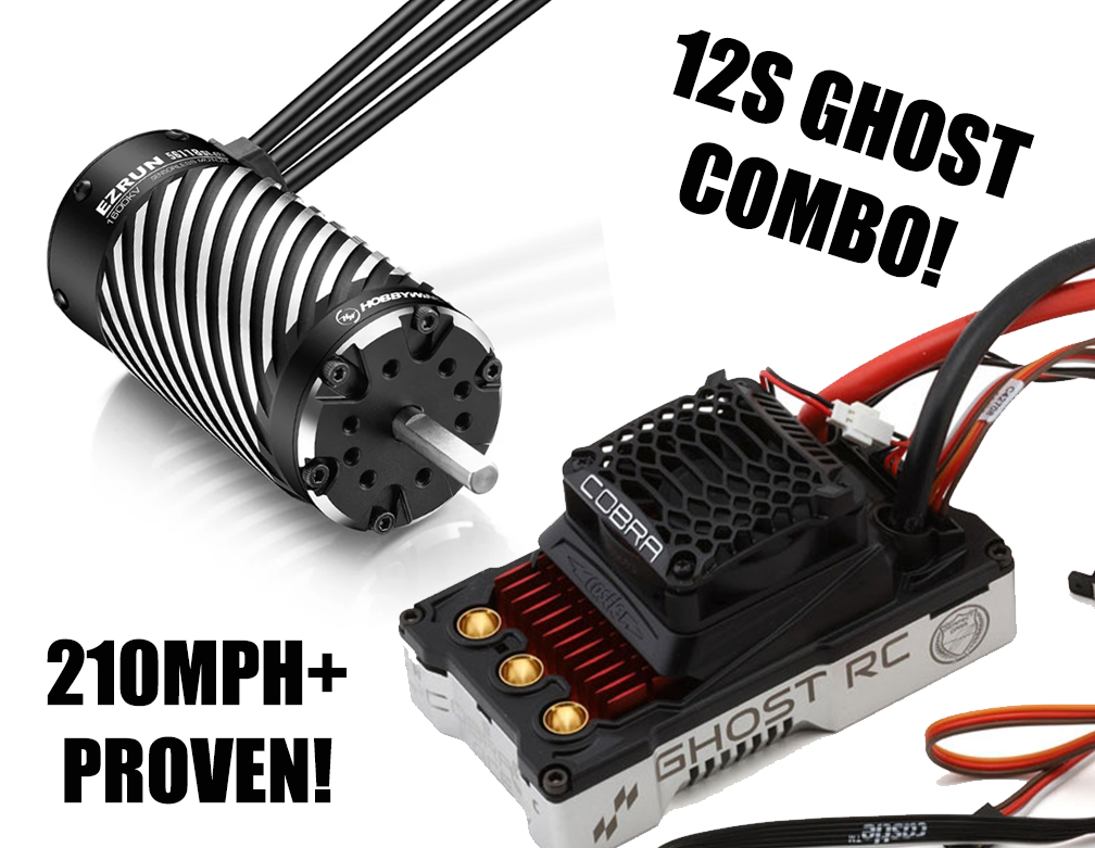 Castle COBRA 5 ACE HV 12S ESC With HW56118 1600kv