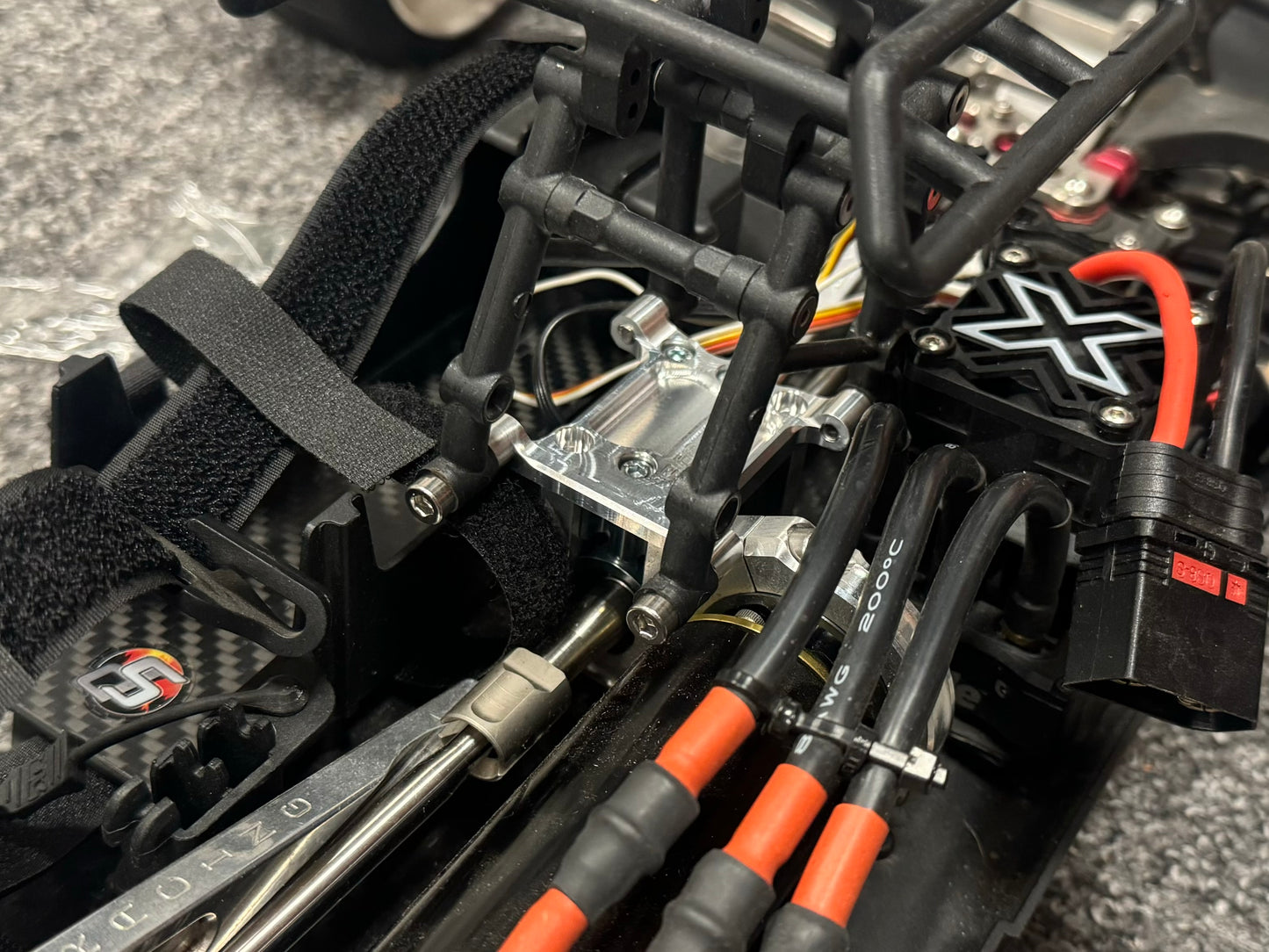 Roto-lok Motormount - for Arrma 1/8th 6s and 1/7th trucks BASHER VERSION