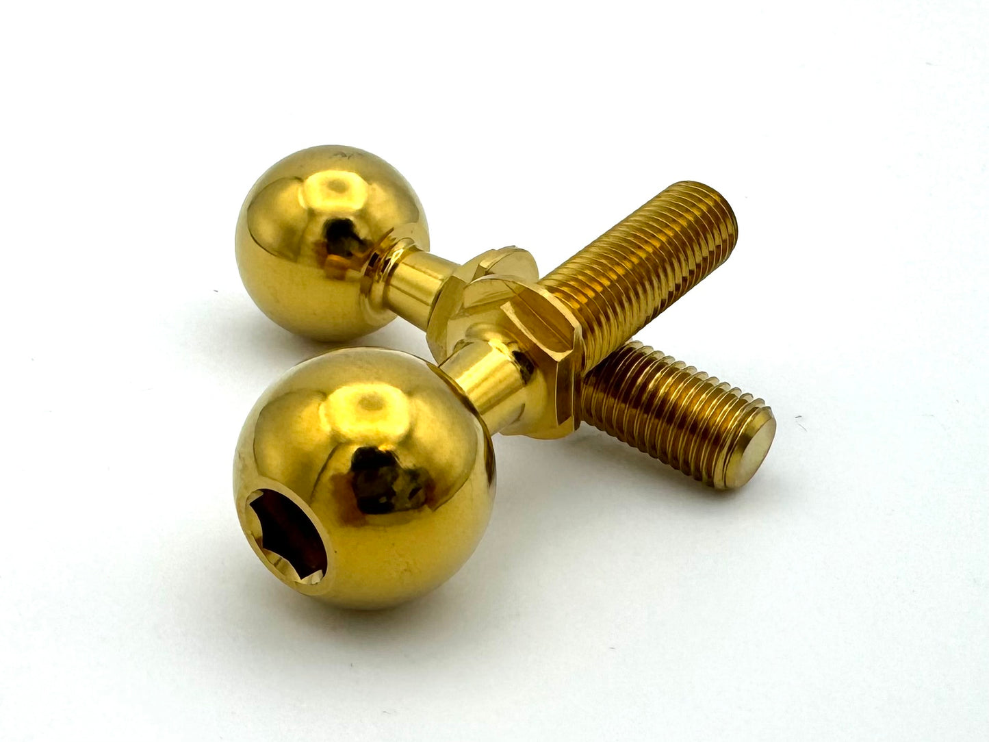Titanium PVD coated Pivot ball (pair) - for Arrma Kraton 8s, Outcast 8s