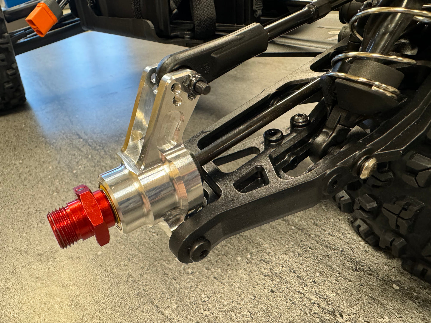 SCORCHED Rear Hub Carrier Pair -  for Arrma 6s Kraton, Outcast, Big Rock 1/7