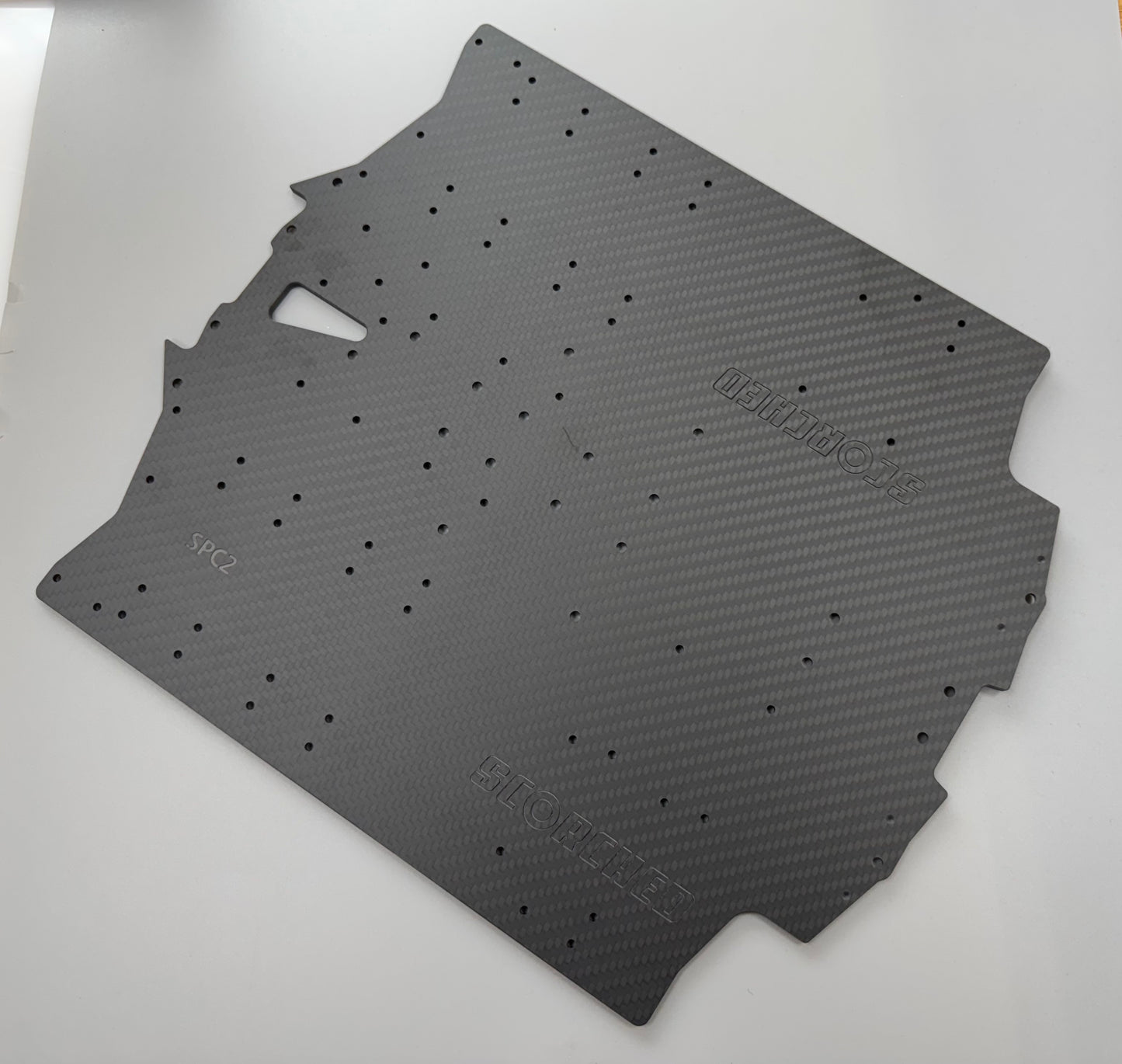 Carbon Fibre Arrma Chassis Spares