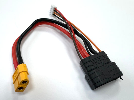 TRX CONNECTOR TO XT60 CHARGE LEAD with balance adapter (Neo Chargers)