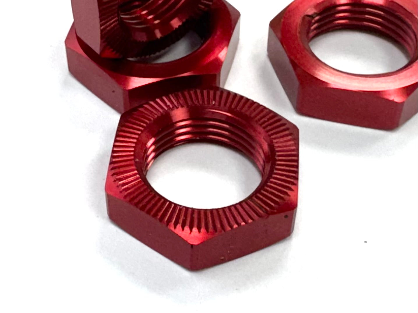 Scorched Wheel Nut 17mm Hex (4 pcs) - All Arrma 6s / 1/7th range Hobao VTE2 etc