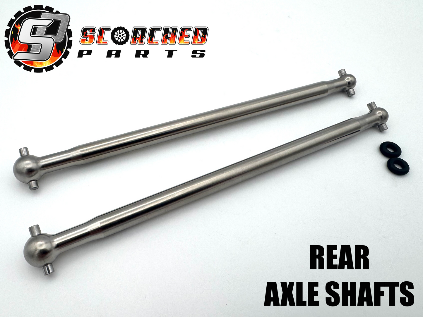 Titanium Rear Axle Shaft Pair - for Arrma 6s Kraton /Outcast/Talion/Big Rock 1/7