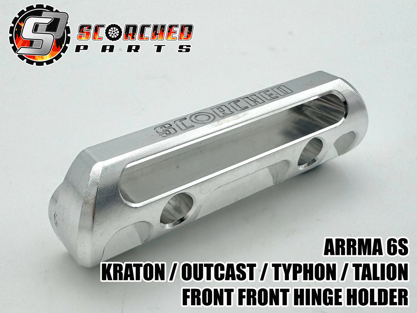 Full 5pc Hinge Pin Holder set - for Arrma 6s Kraton/Typhon