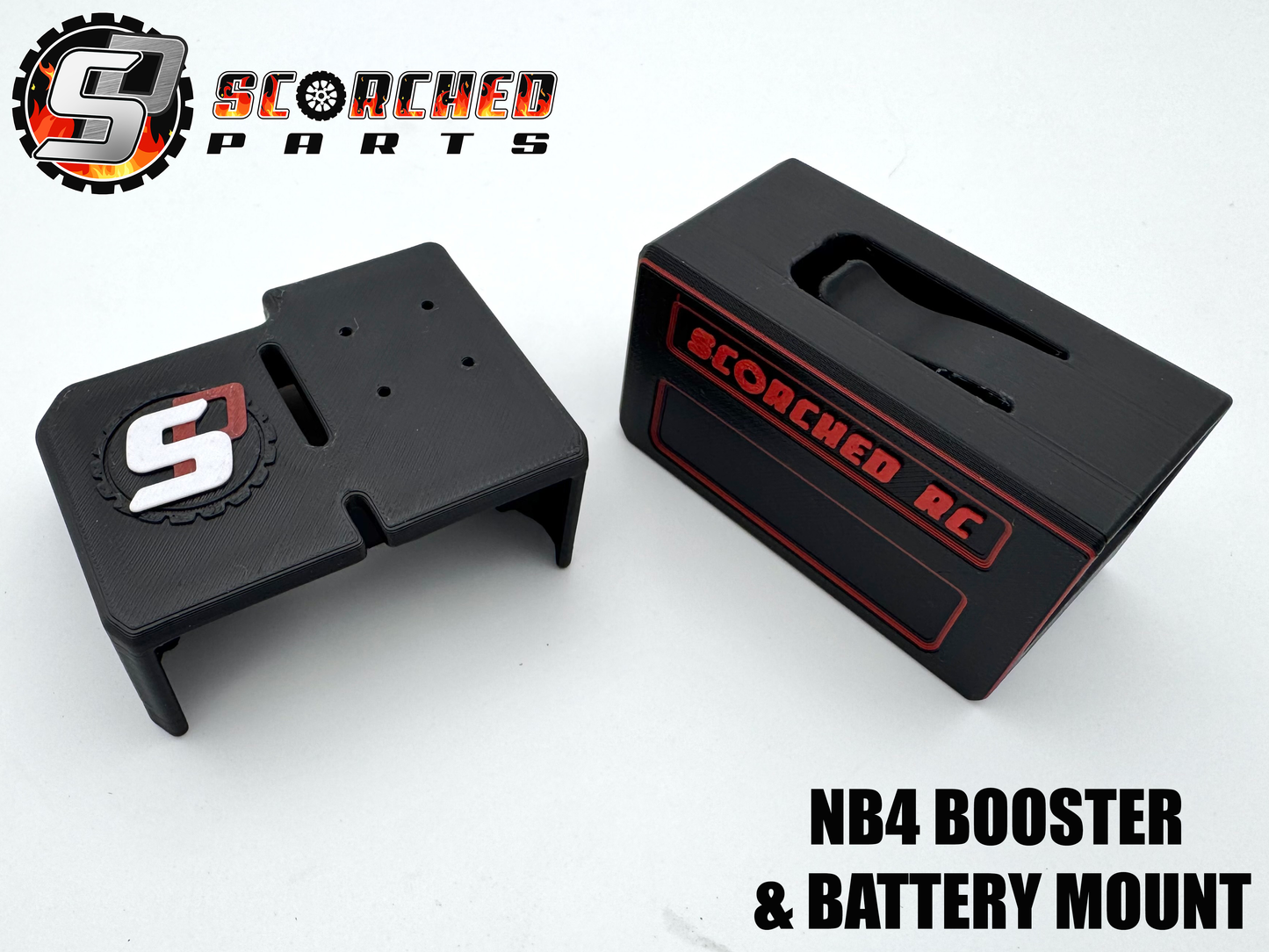 Booster & Battery Mount for Flysky NOBLE NB4