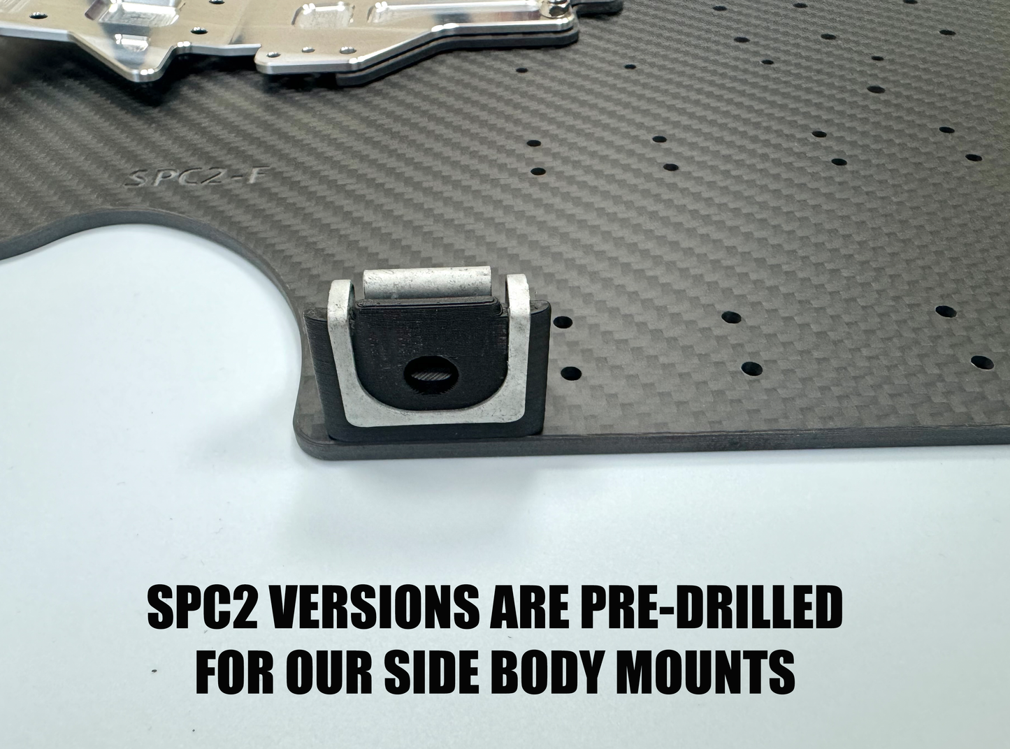 Carbon Fibre GT width Chassis - for Arrma Limitless, Infraction and Felony