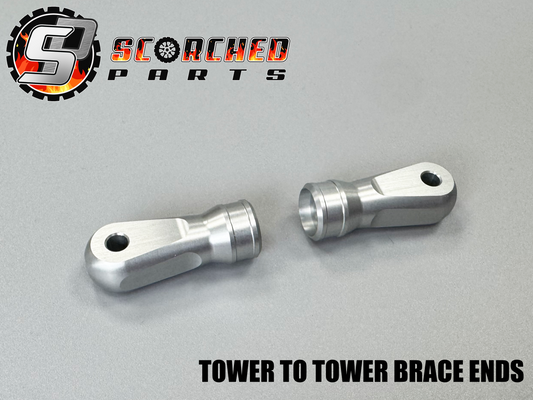 Billet Upgrade T2T Brace ends - for Arrma 6s and 1/7th vehicles