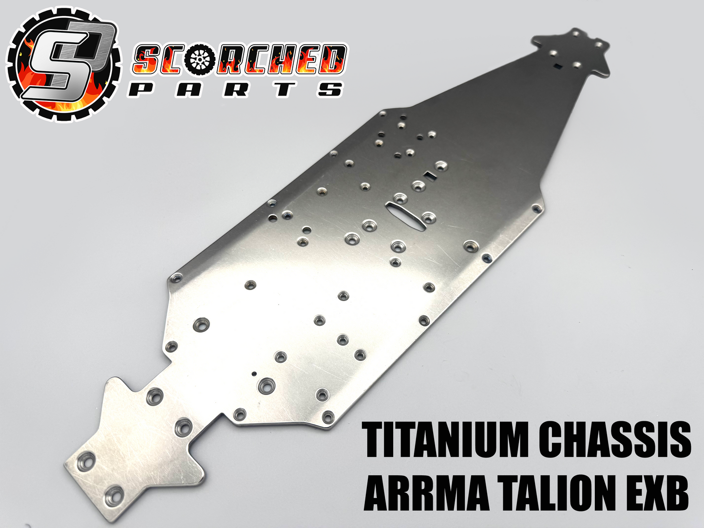 Titanium Chassis for Arrma Talion EXB