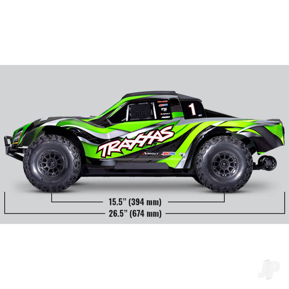 Traxxas Maxx Slash 1/8 4WD 6S Brushless Short Course Truck - FD Blue TRX102076-4-FD