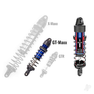 Traxxas Maxx Slash 1/8 4WD 6S Brushless Short Course Truck - FD Blue TRX102076-4-FD