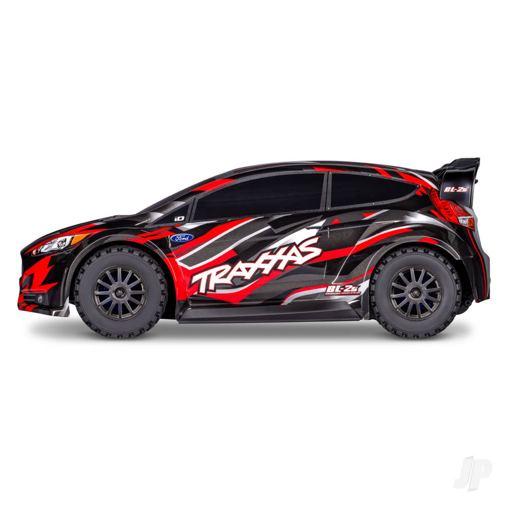 Traxxas Ford Fiesta ST Rally BL-2S Rally Car - Red TRX74154-4-RED