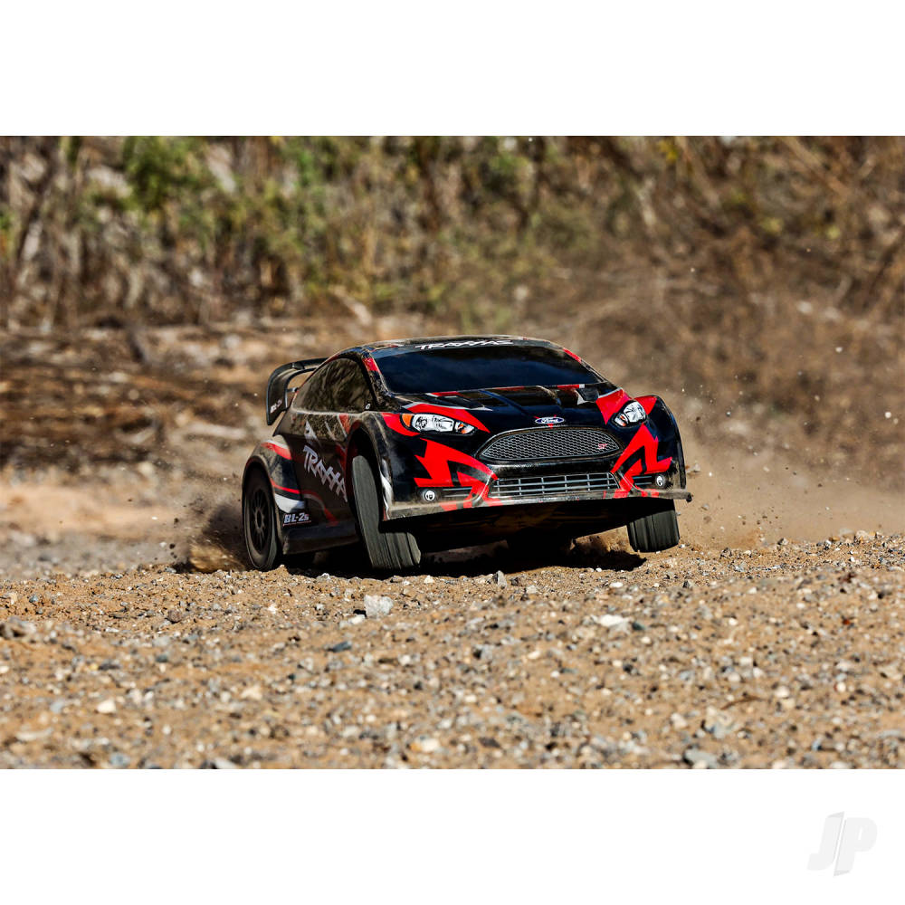 Traxxas Ford Fiesta ST Rally BL-2S Rally Car - Red TRX74154-4-RED
