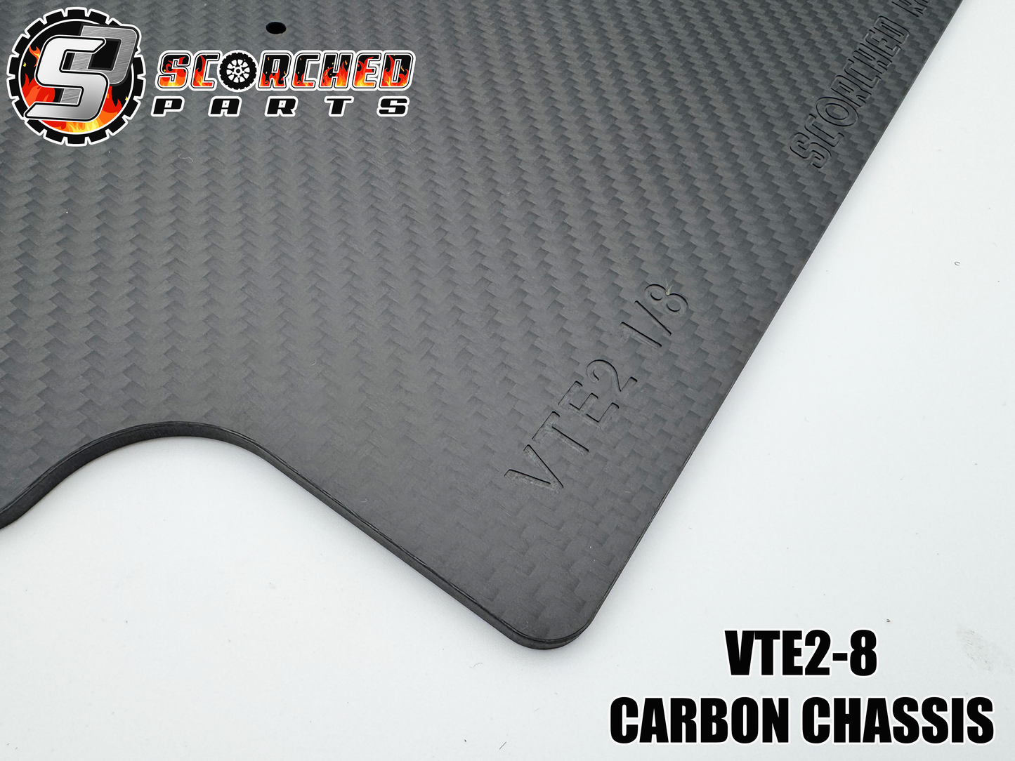 Carbon Fibre Chassis - for 1/8 Hobao VTE2-8