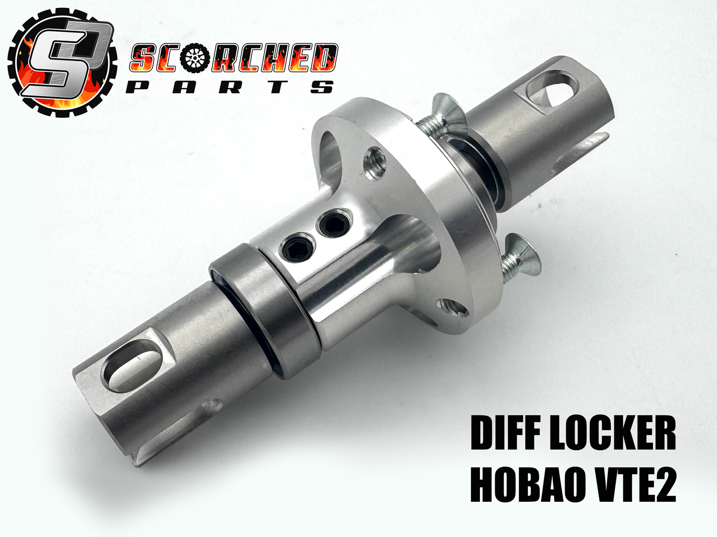 Front Locker and Titanium CVD Axle set - for Hobao VTE2