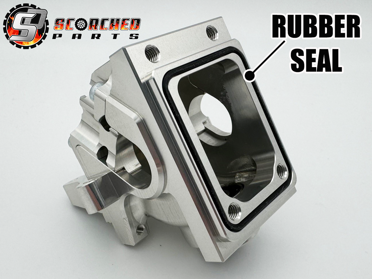 Diff Housing / Bulkhead - For Arrma 6s Speed cars - Special for conversion to Hobao gears