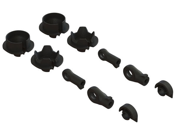 Arrma 2018 Spec Shock Rod End Set (1 Pair) 6s 1/8th / 1/7th range Z-AR330338