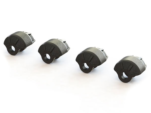Arrma Shock Cap Protector (4pcs) (sits all 1/7th and 6S 1/8th vehicles) AR330492