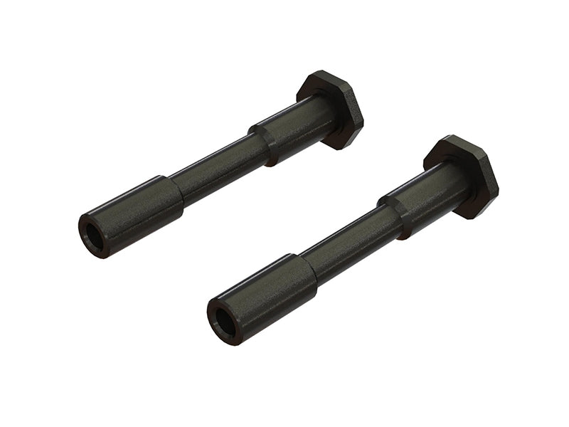 Arrma Steel Steering Post 6x42mm Black (2) Z-ARA340186
