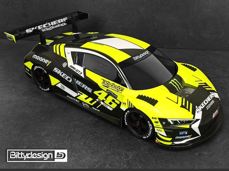 Bitty Design AR8-GT3 1/7 ARRMA Infraction-Limitless Body - 406mm BD-GT7-R8
