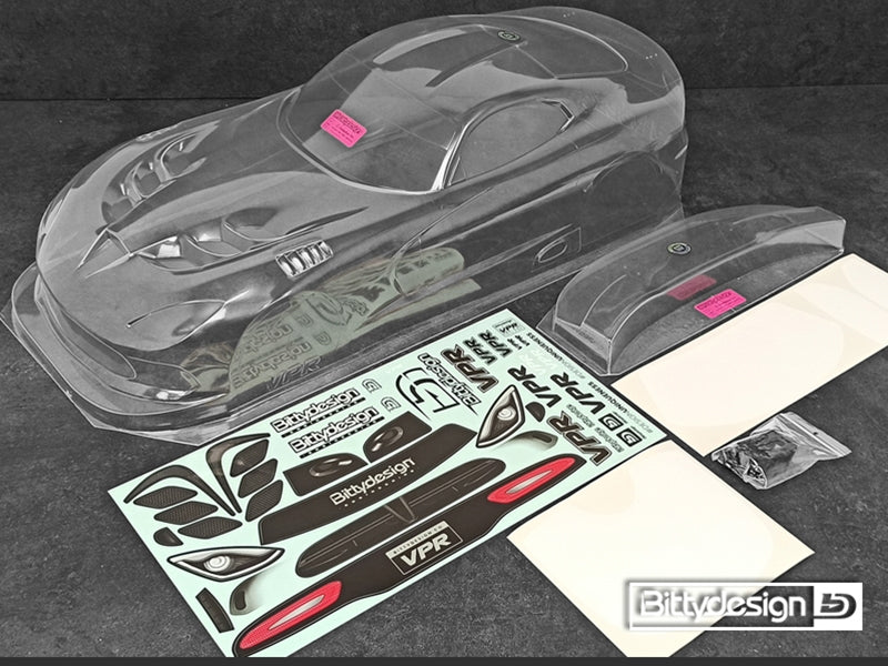 Bitty Design VPR 1/7 ARRMA Felony body BD-GT7-VPR