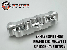 Load image into Gallery viewer, Complete 5pc Hinge Pin Holder set 7075 T6 - for Arrma Mojave / Big Rock 1/7 / Fireteam
