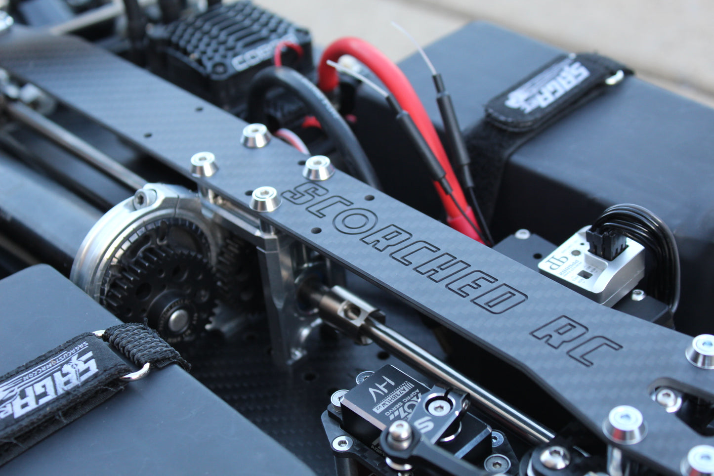 Carbon Fibre Centre Torsion Brace / Top Deck - Arrma Infraction / Felony / Limitless
