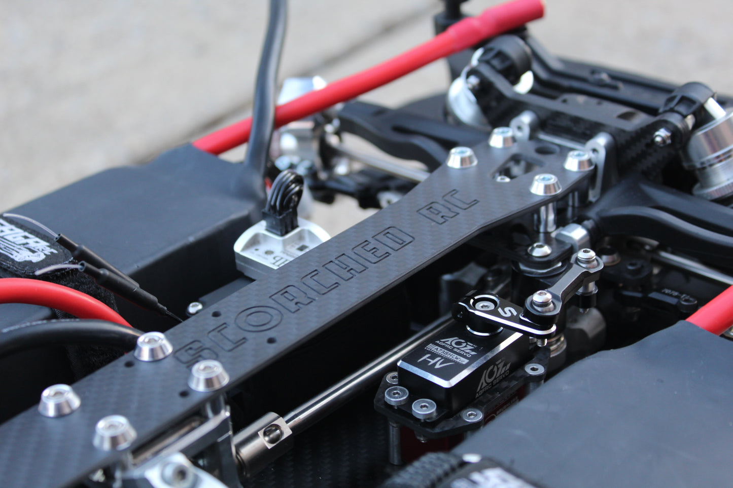 Carbon Fibre Centre Torsion Brace / Top Deck - Arrma Infraction / Felony / Limitless