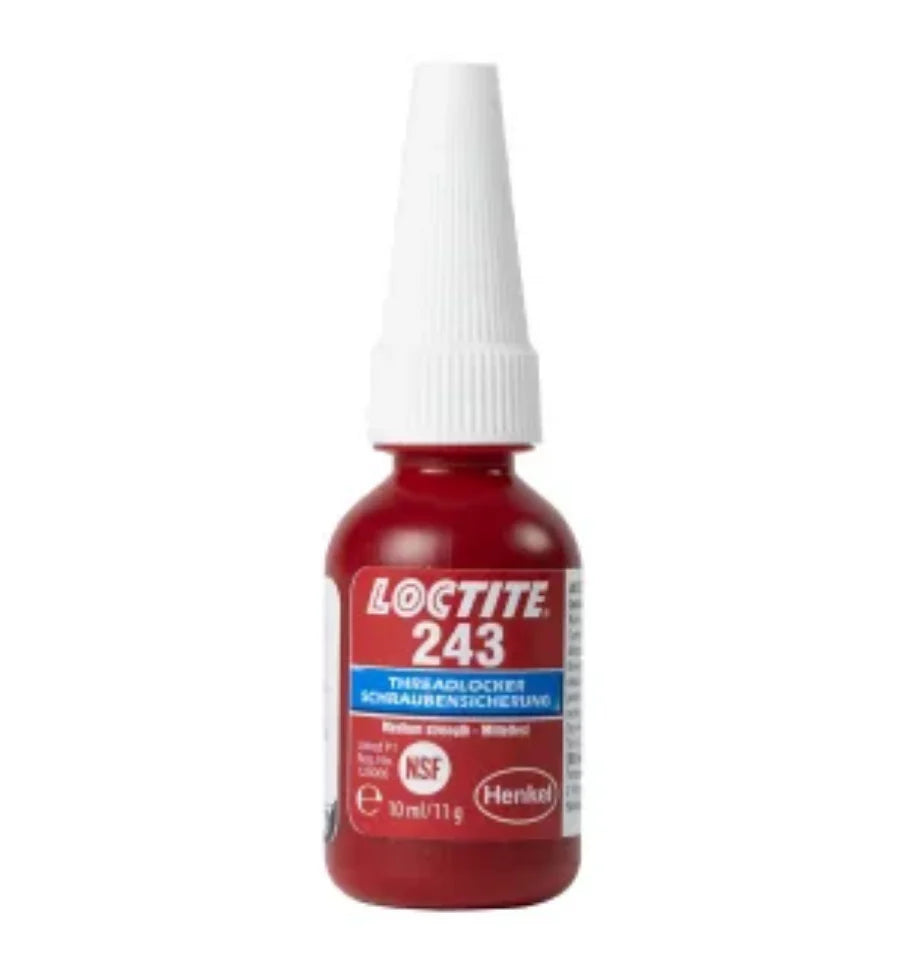 Loctite 243 Medium Strength Blue Thread Locker 10ml