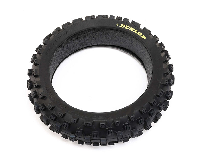 Losi Dunlop MX53 Rear Tire with Foam, 60 Shore: Promoto-MX LOS46009
