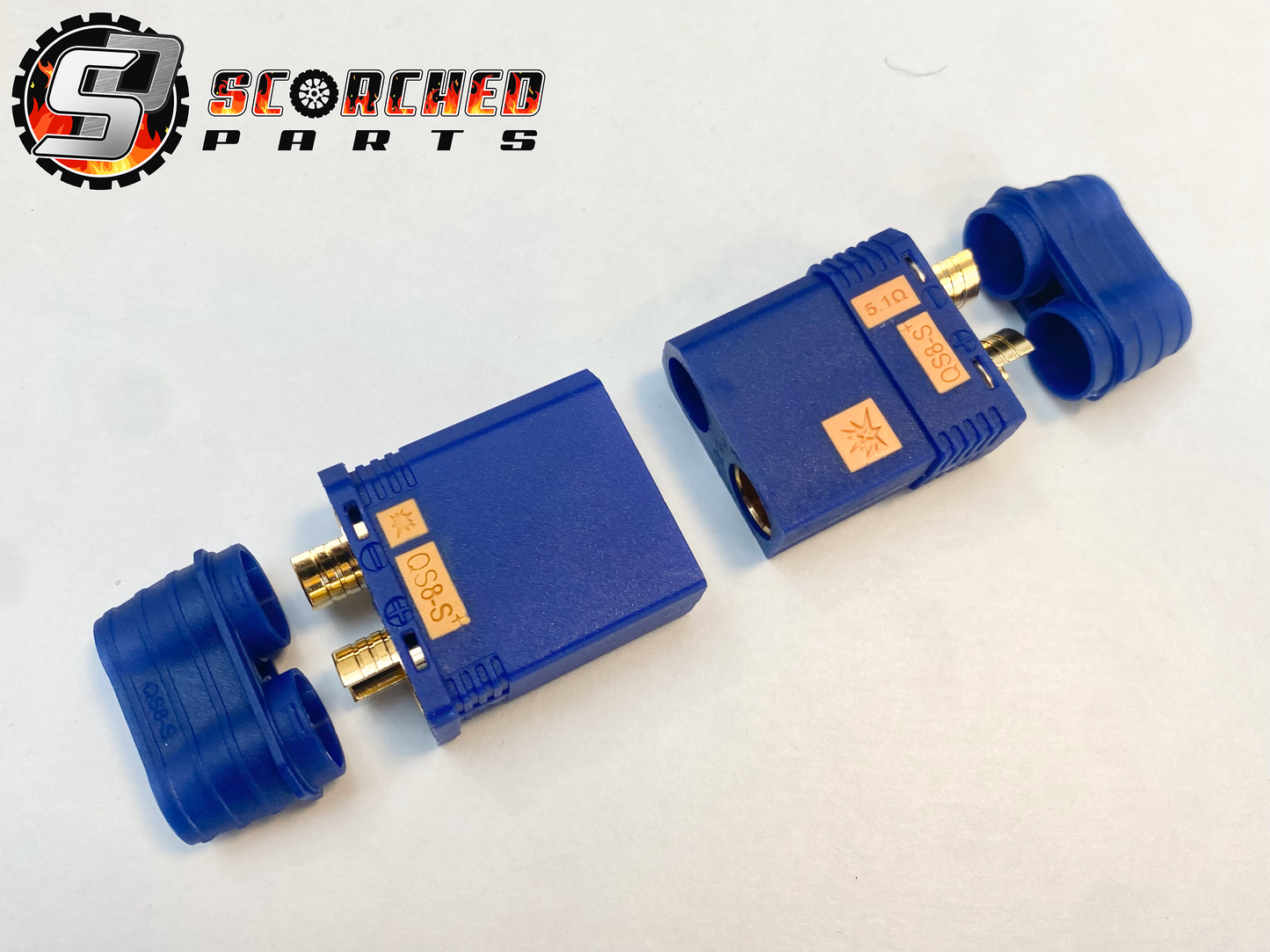 QS8-S+ NEW! High Power Antispark Connectors 15% higher Amp rating!