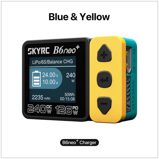 SKYRC B6neo+ Smart Charger DC240W PD126W Compact Balance Charger