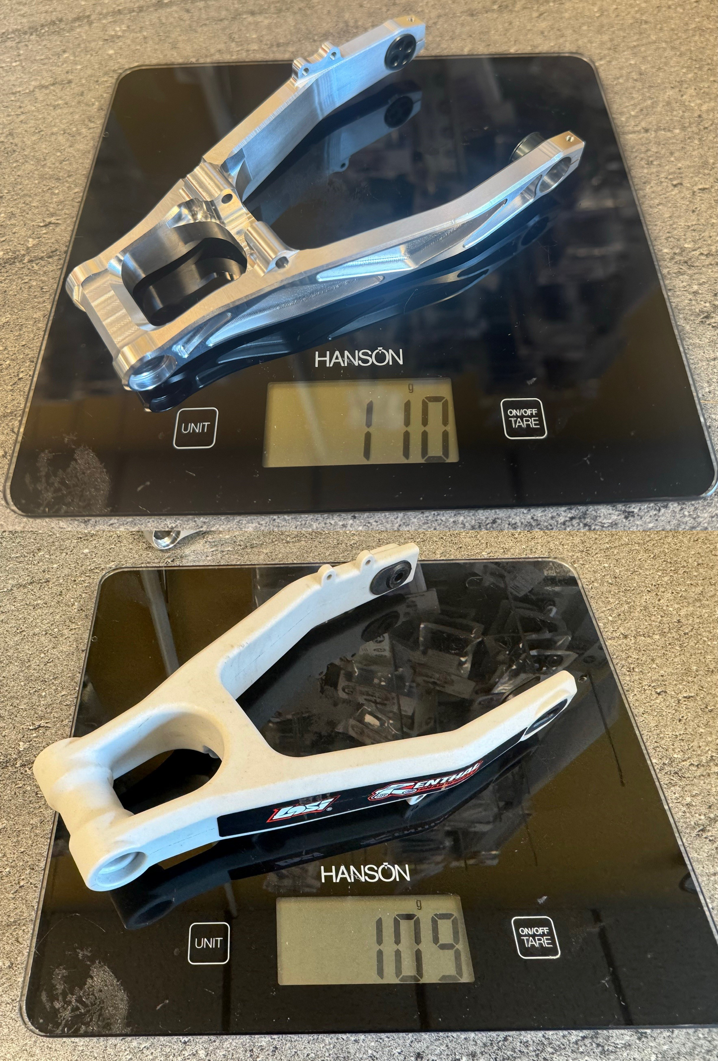 SCORCHED Aluminium 7075 Swingarm - LOSI Promoto MX/SM
