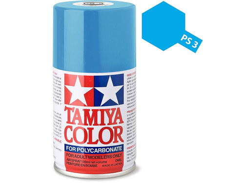 Tamiya PS-3 Light Blue Polycarbonate Spray Paint
