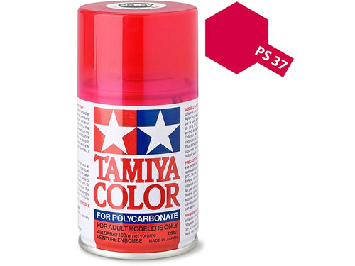 Tamiya PS-37 Translucent Red Polycarbonate Spray Paint